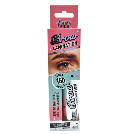 GEL DE SOBRANCELHA INCOLOR THAT GIRL BROW LAMINATION